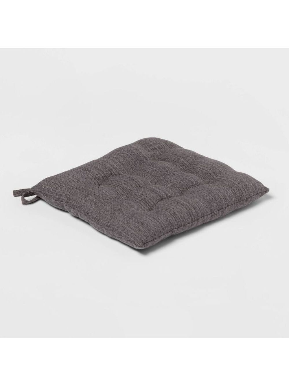 Threshold Solid Gray Chair Pad